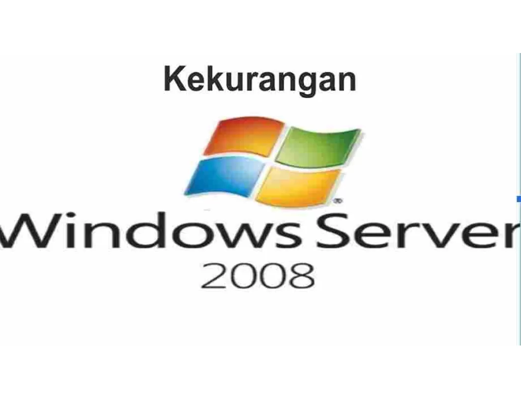 kelemahan windows server 2008 adalah 