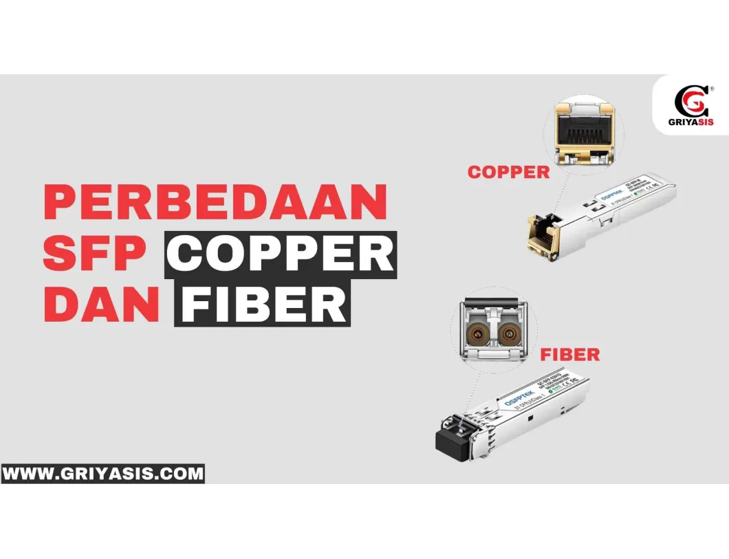 perbedaan sfp copper dan fiber