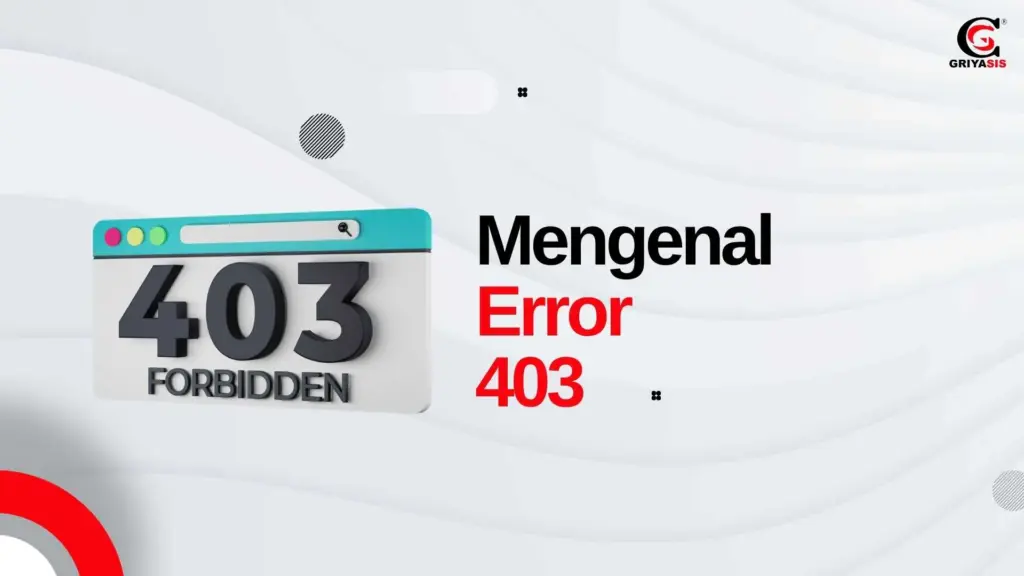 Mengenal Error 403