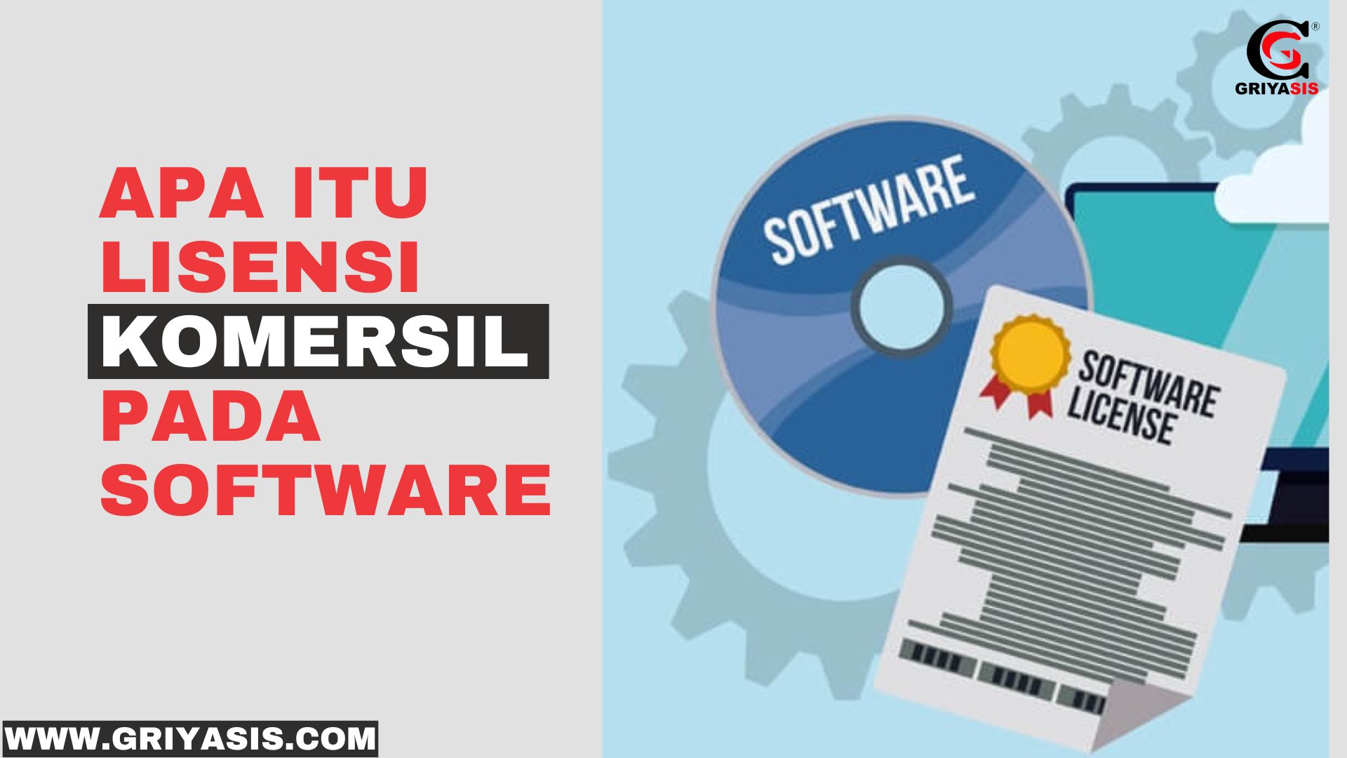 apa itu lisensi komersil pada software